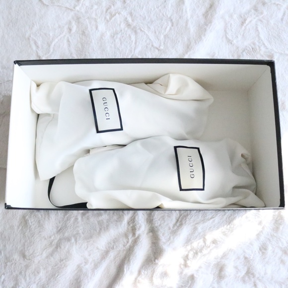 Gucci Green and Red Striped Rubber Slide Sandal - Picture 7 of 8